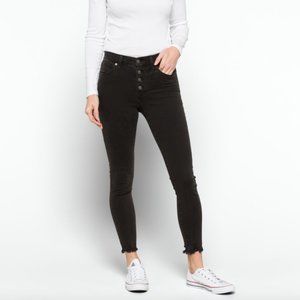 Madewell 9” High-Rise Raw Edge Skinny Jeans